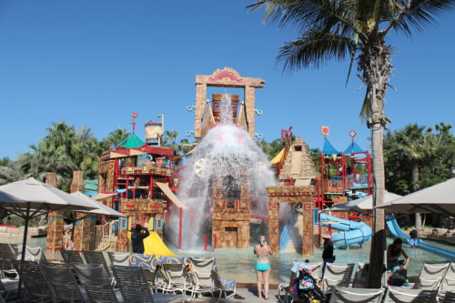 The children's area at Atlantis The Palm Aquaventure WaterPark