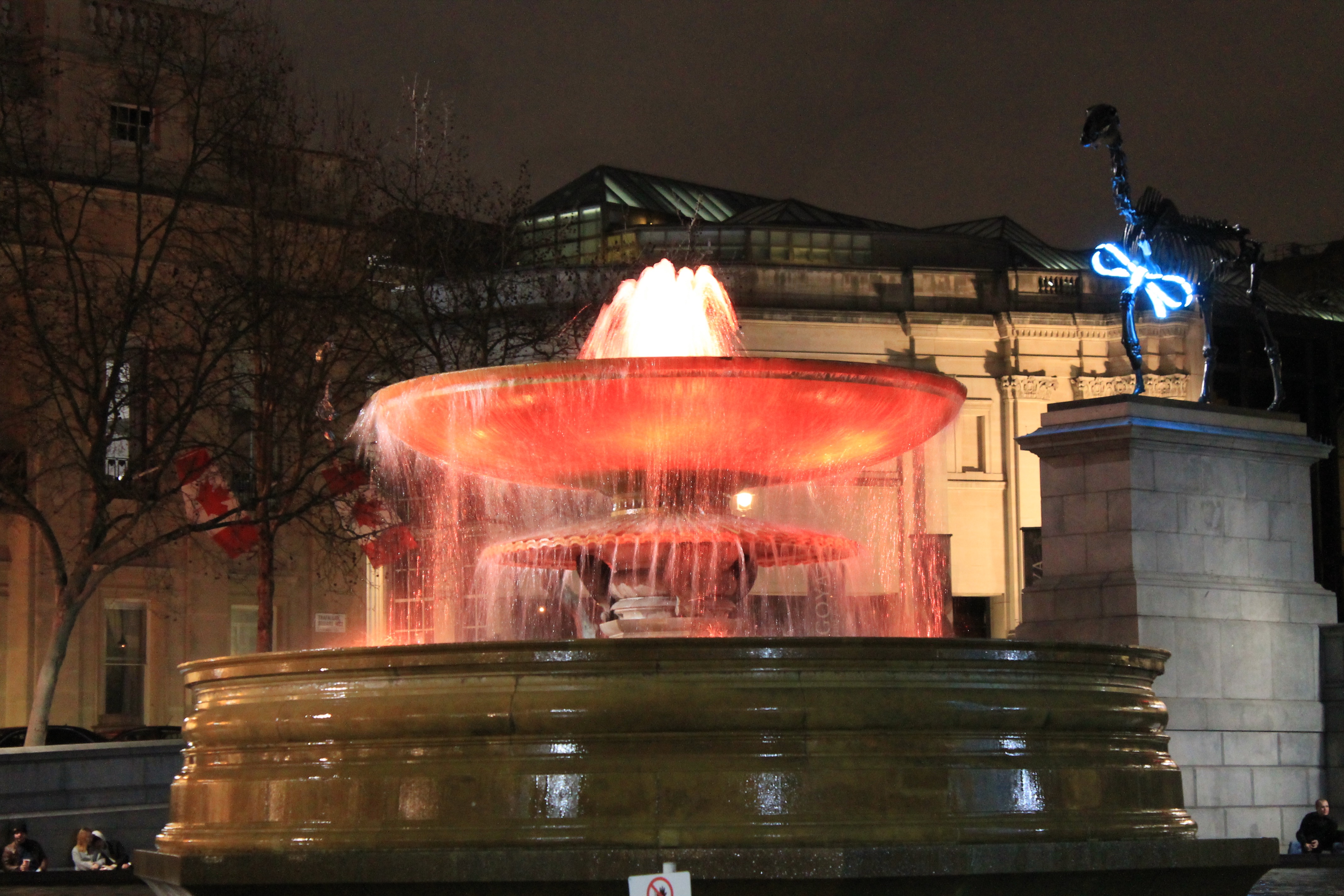 Trafalgar Nights – Trafalgar Square at Nighttime