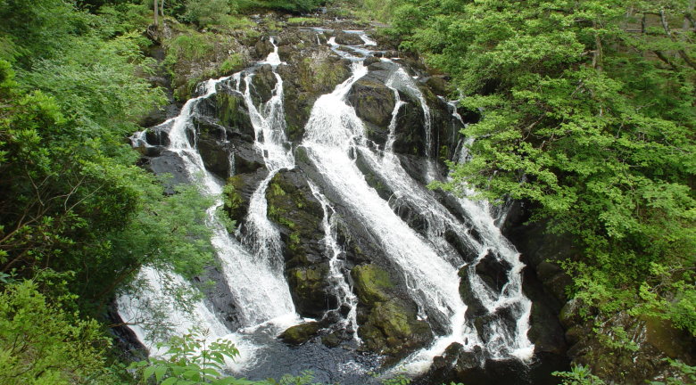 Swallow Falls, Betws-y-Coed, North Wales