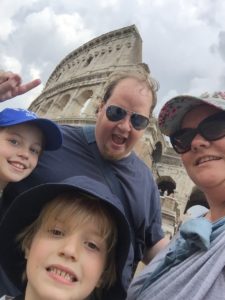 LOPHAN Family, Colosseum, Rome, Italy