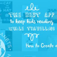 The Best App to Keep Children Reading while Travelling