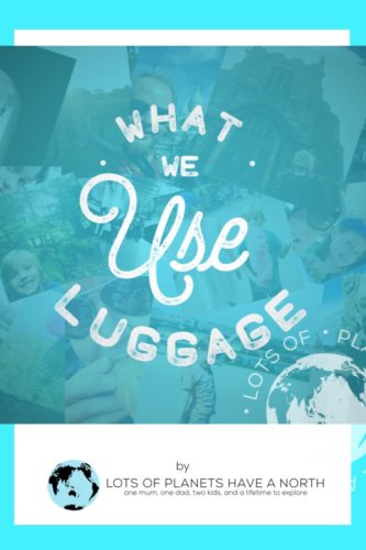 A list of the all the luggage items we use and how they have survived over two years of travel.