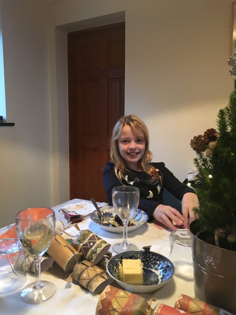 ArgeyDaughter Christmas Dinner