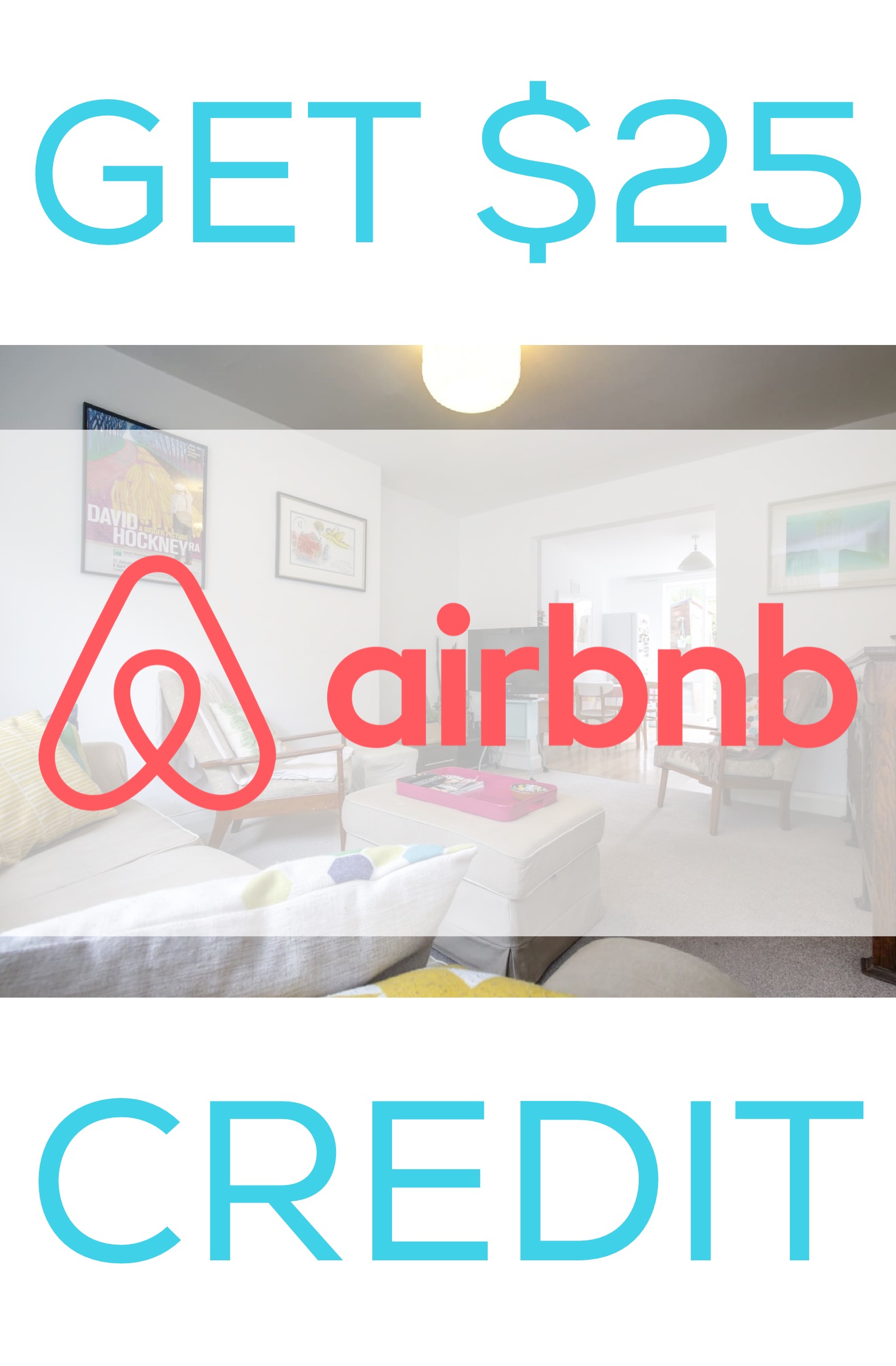 Click here to get $25 AirBnB Credit