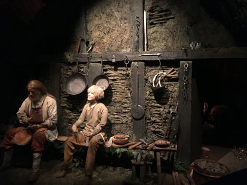 The blacksmith's house at the Jorvik Viking Museum England