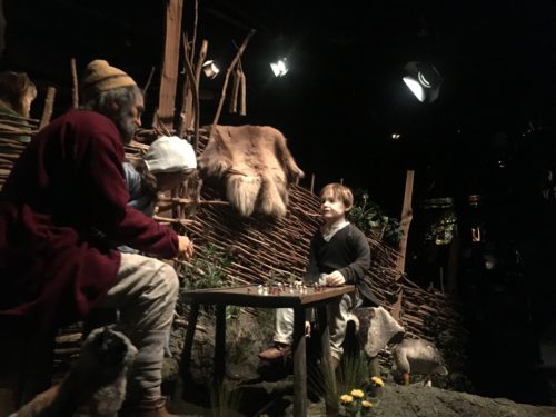 Children at the York Jorvik Museum