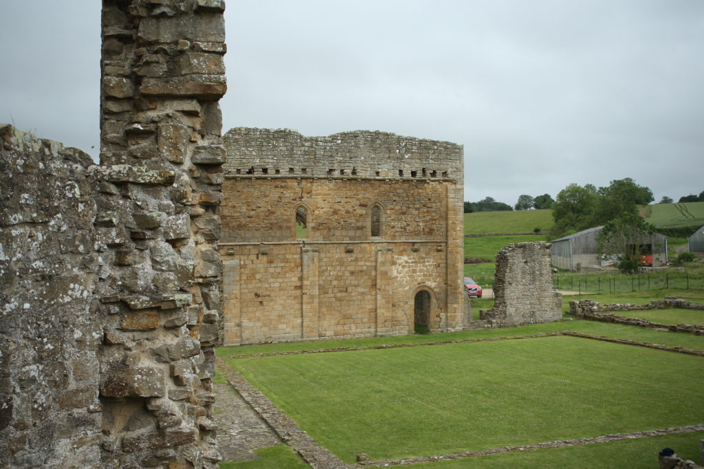 Egglestone Abbey From the Dormitory looking out over the old Cloister