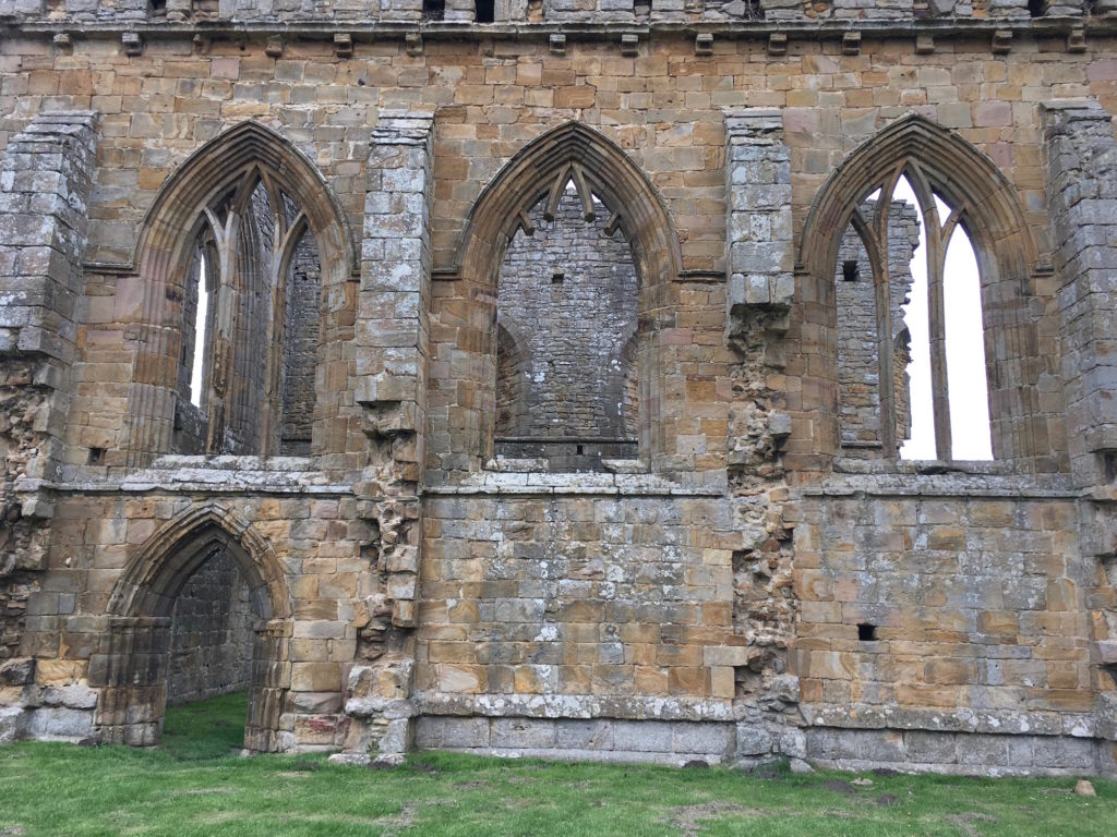 Egglestone Abbey Old Church Wall