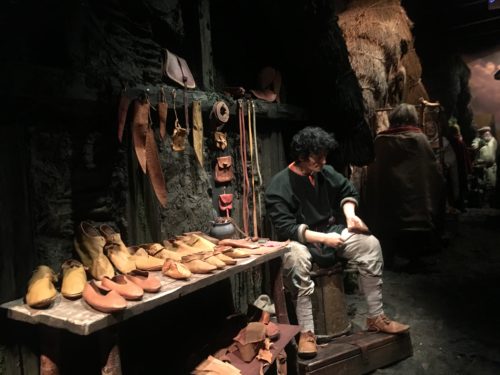 Shoemaker display at the Jorvik Viking Centre, one of the attractions of the Jorvik Group.