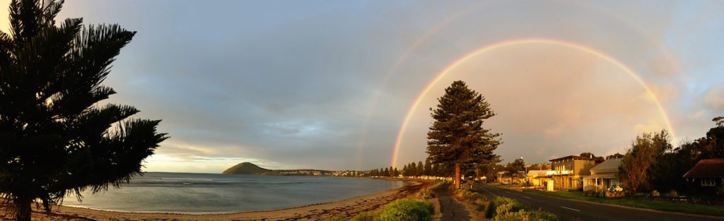 Victor Harbor Rainbow Panorama