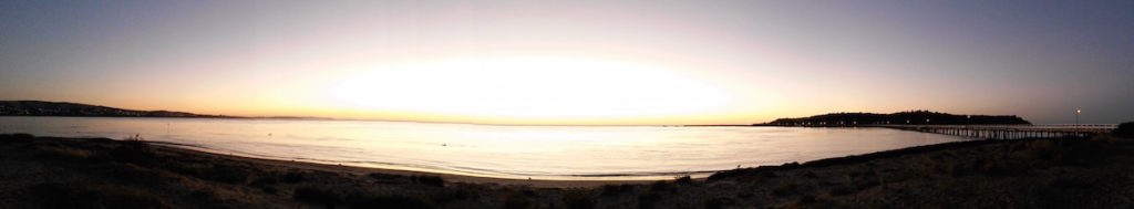 Victor Harbor Sunset Panorama